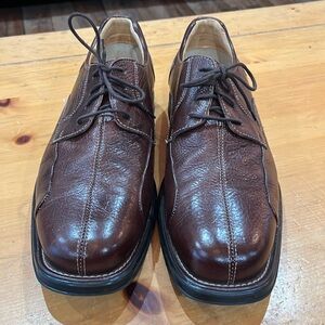 Belvedere brown leather men’s dress shoes